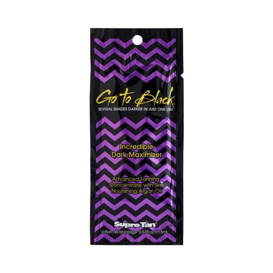 Supre Tan Go To Black Incredible Dark Maximizer Tan Accelerator