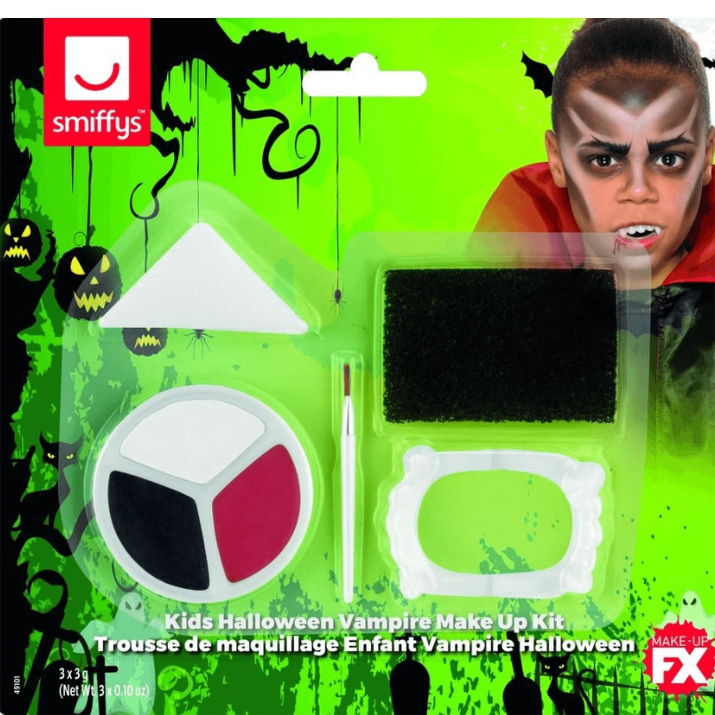 Smiffy's Make Up FX Kids Vampire Kit