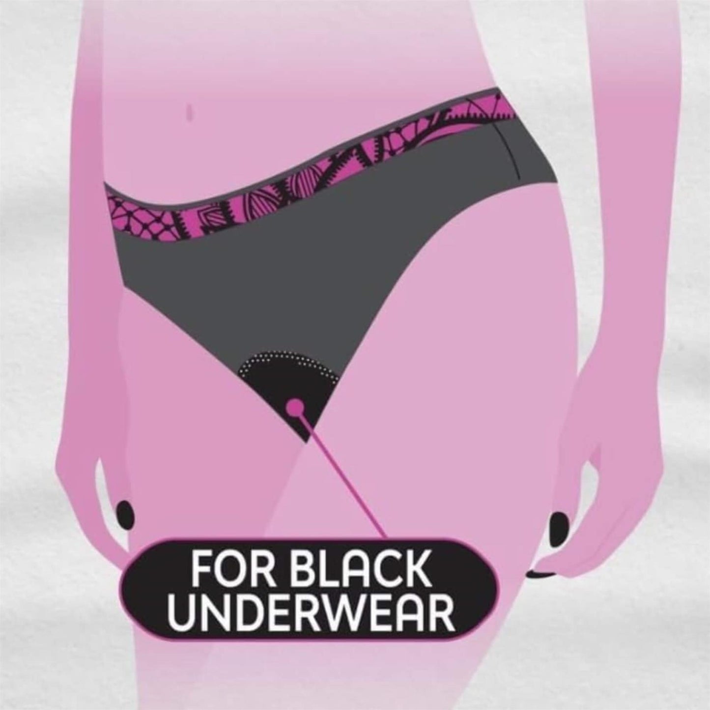 Bodyform Dailies Black Panty Liners 21 Pack