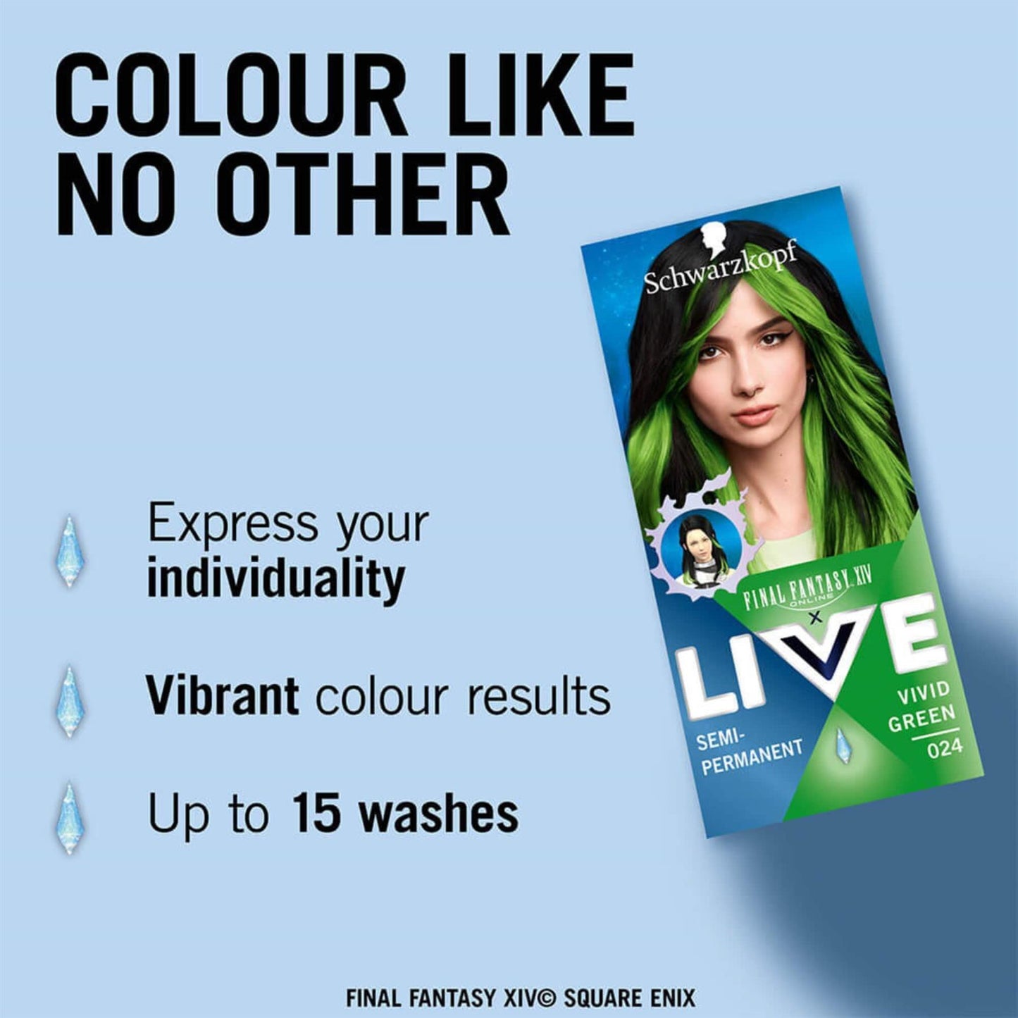 Schwarzkopf Live Ultra Brights Or Pastel - Final Fantasy