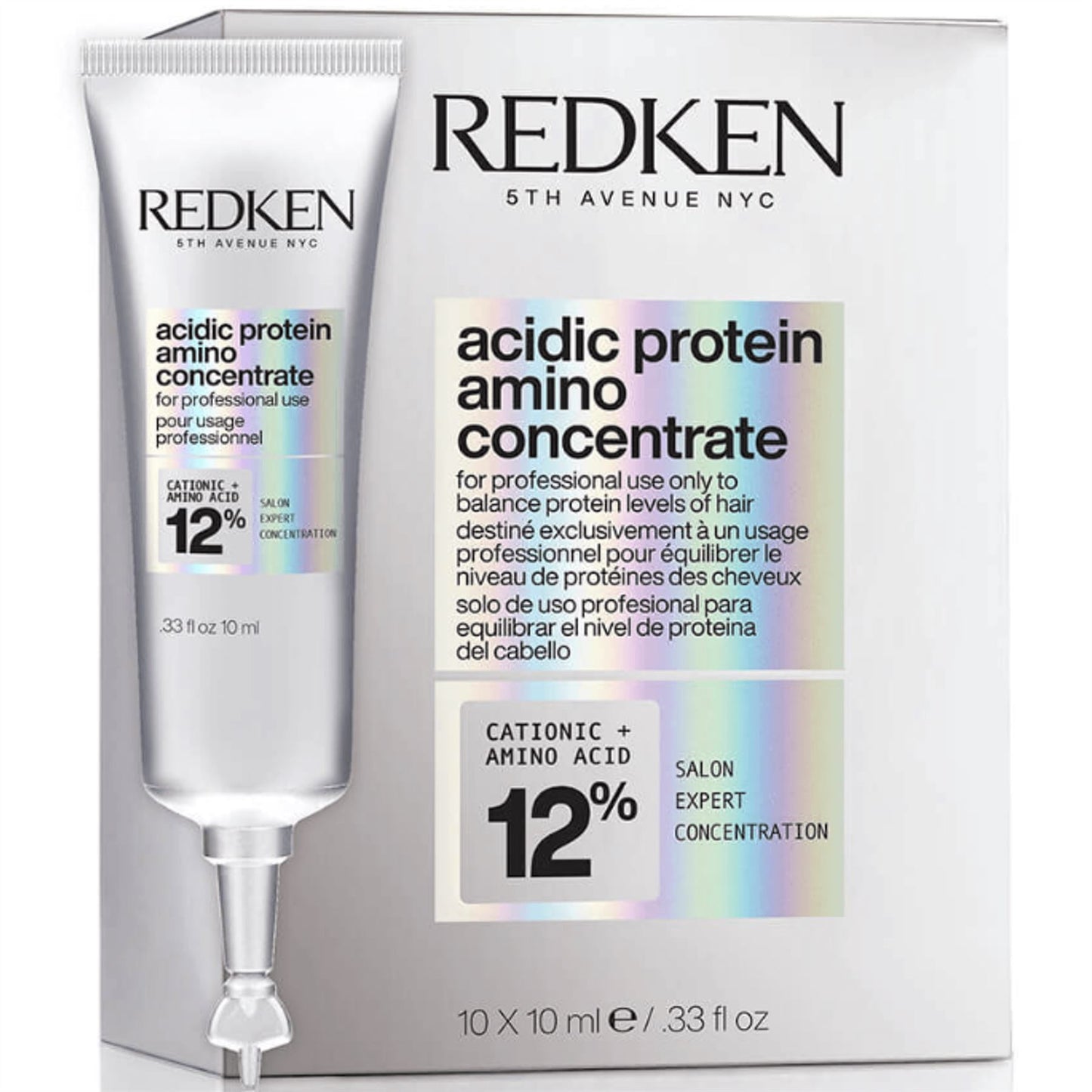 Redken Acidic Protein Amino Concentrate Hair Treatment - 10 Pack