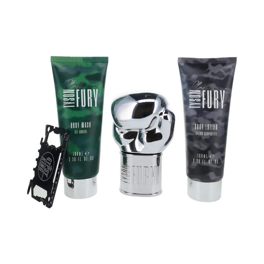 Tyson Fury Platinum Eau de Toilette Gift Set 100ml