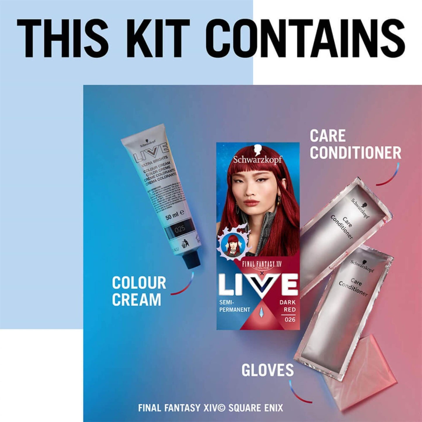 Schwarzkopf Live Ultra Brights Or Pastel - Final Fantasy