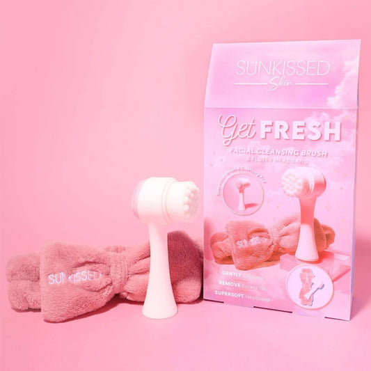 Sunkissed Get Fresh Cleansing Brush & Headband Set