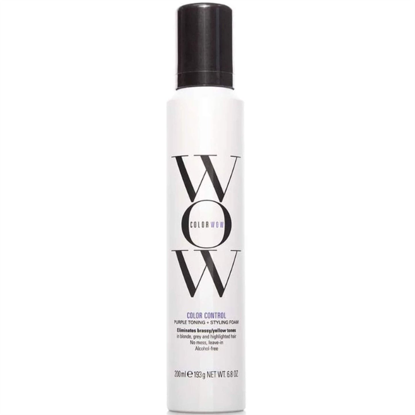 Color Wow Color Control Purple Toning And Styling Foam - 200ml