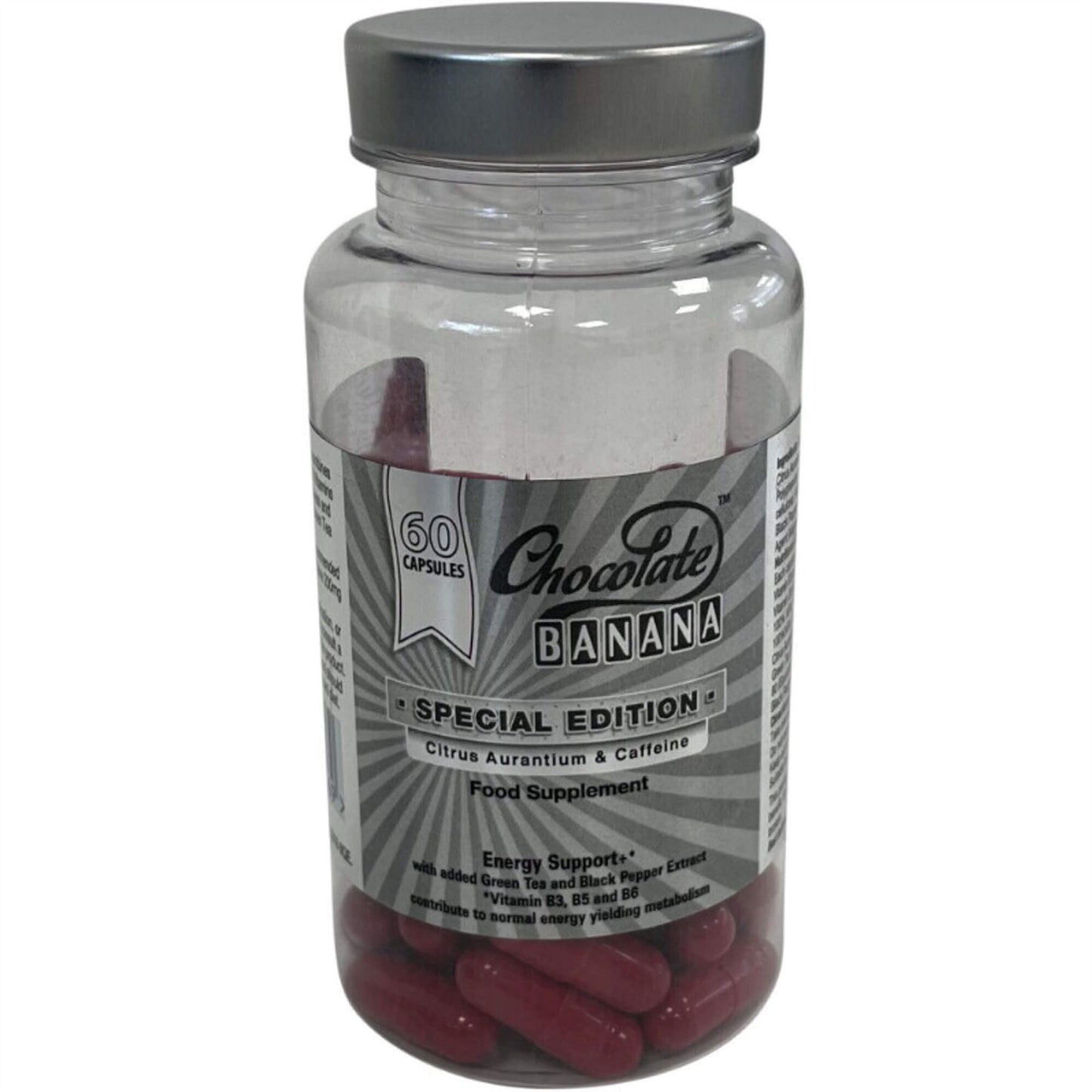 Chocolate Banana Special Edition Schizandra Berry & Caffeine Food Supplement