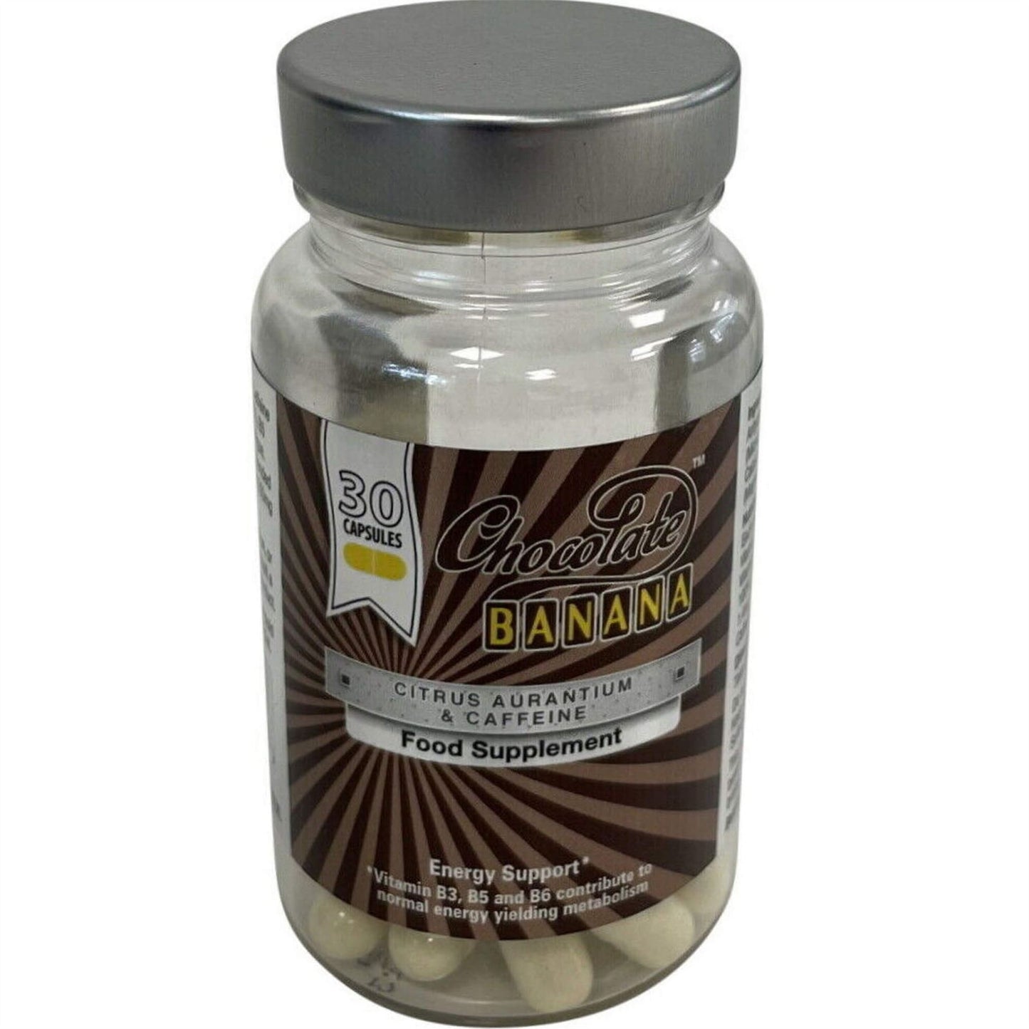 Chocolate Banana Original Citrus Aurantium & Caffeine Food Supplement - 30 Pack