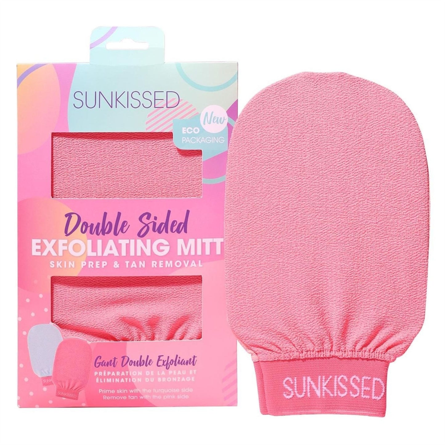 Sunkissed Tan Be Gone Double Sided Exfoliating Mitt