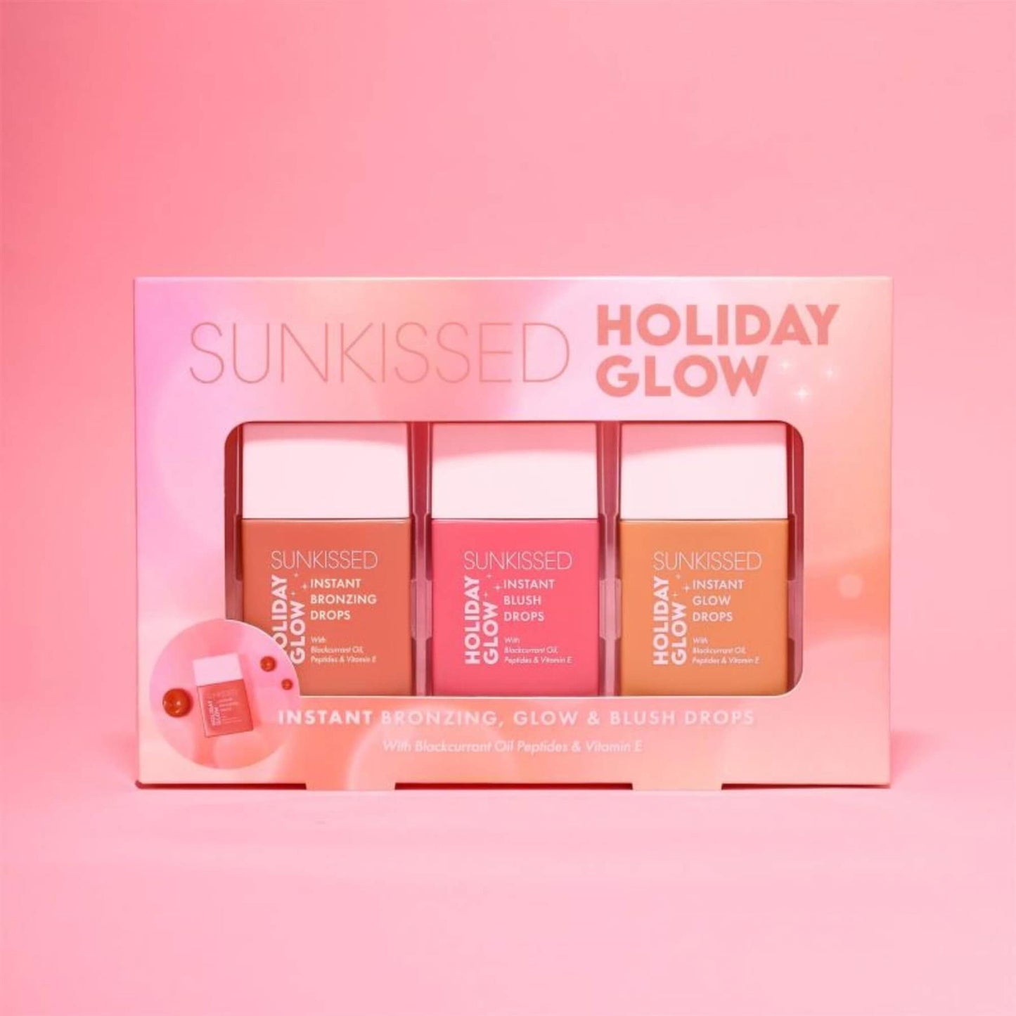 Sunkissed Holiday Glow Makeup Gift Set 3PC