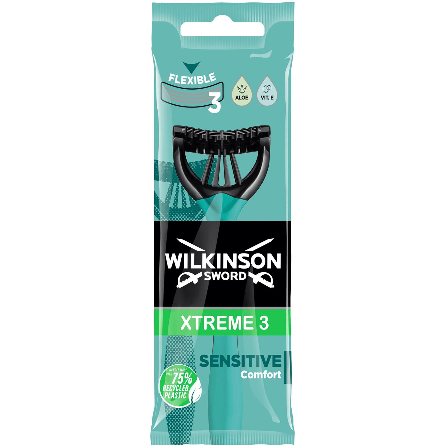 Wilkinson Sword Xtreme 3 Sensitive Individual Razor for Him