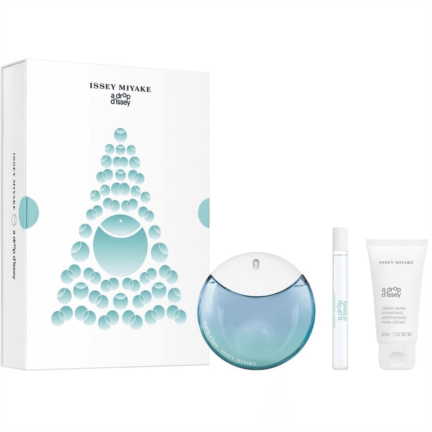 Issey Miyake A Drop D'issey Fraiche Gift Set for Her - 90ml EDP / 50ml Lotion / 10ml EDP