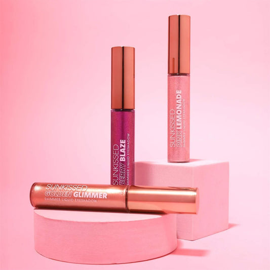 Sunkissed Shimmer Liquid Eyeshadow Trio Set - 3 x 7ml