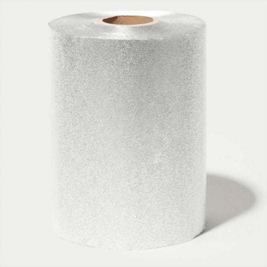 Framar Star Struck Silver Foil Roll - Medium Embossed - 5 x 320 Inches