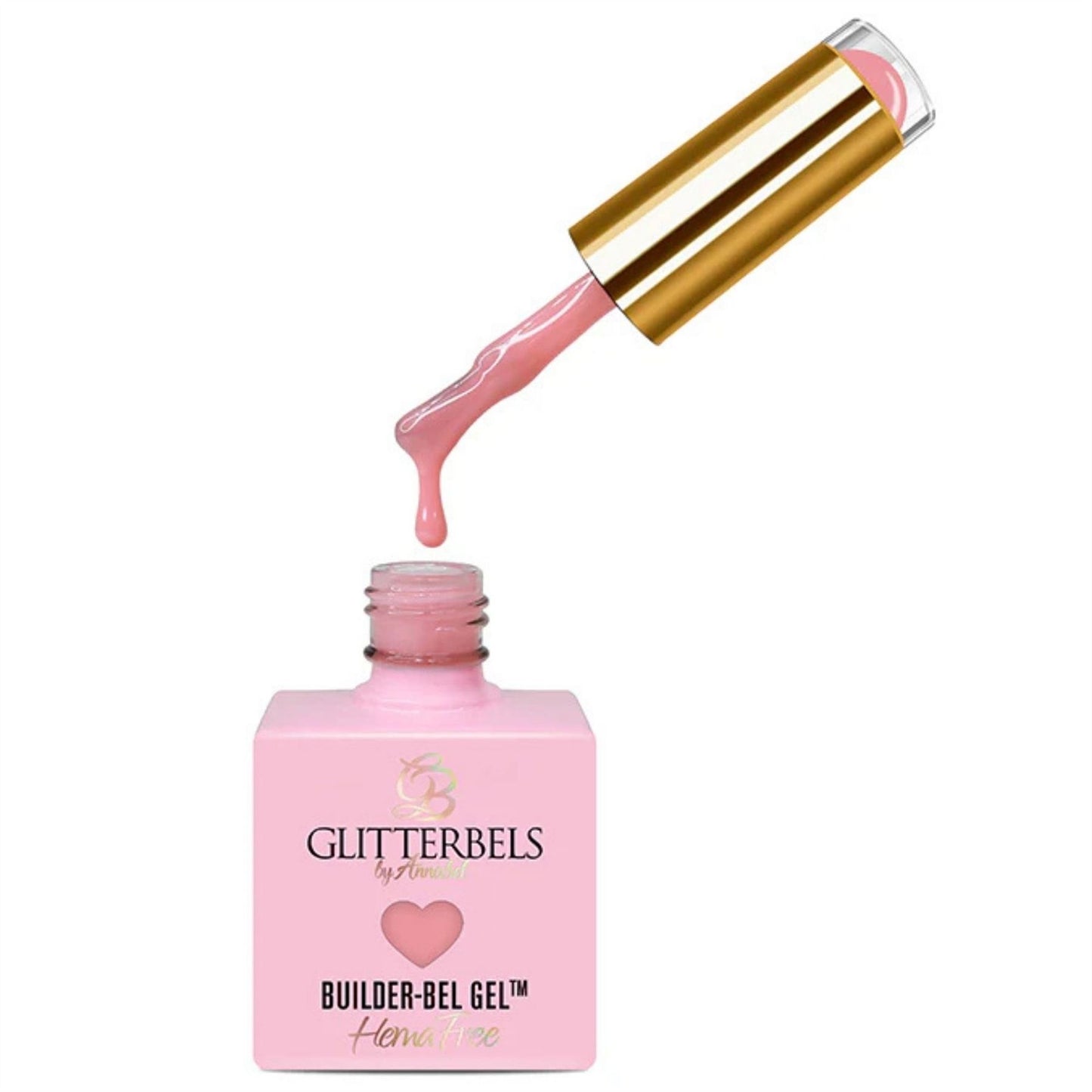 Glitterbels Hema Free Builder-Bel Gel - Peach Martini