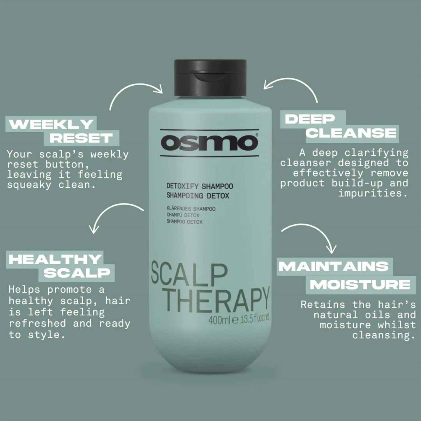 Osmo Scalp Therapy Detoxify Shampoo