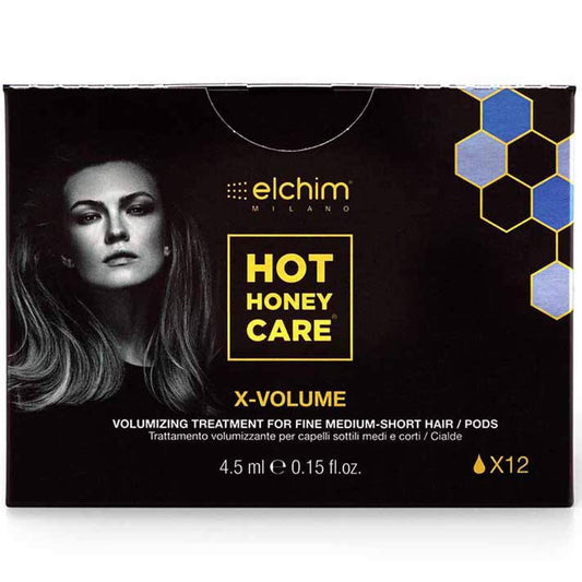 Elchim Hot Honey Care X-Volume Hair Treatment - 12 Pack