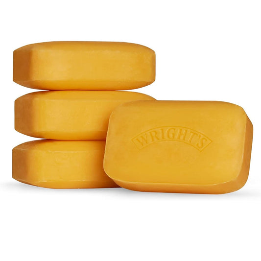 Wrights Traditional Coal Tar Soap Bar - 4 Pack