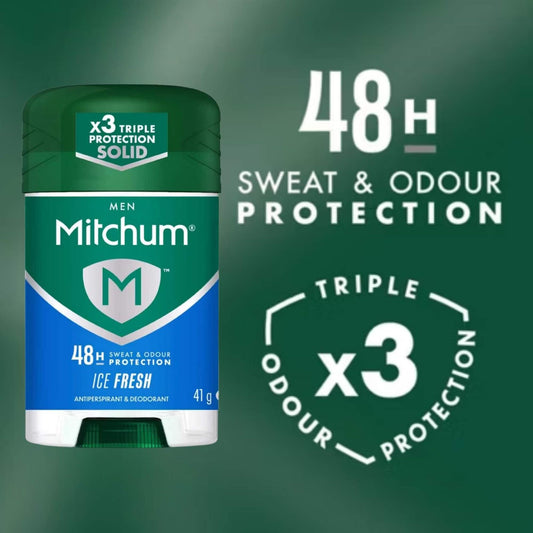 Mitchum Deodorant Stick for Him - Ice Fresh - 41g