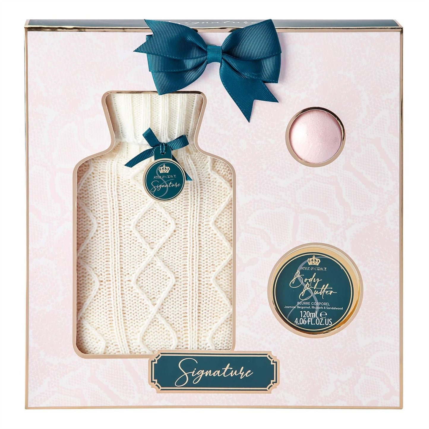 Style & Grace Signature Water Bottle Gift Set