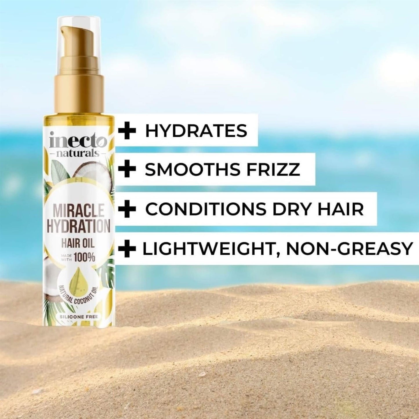 Inecto Miracle Hydration Hair Oil 100ml