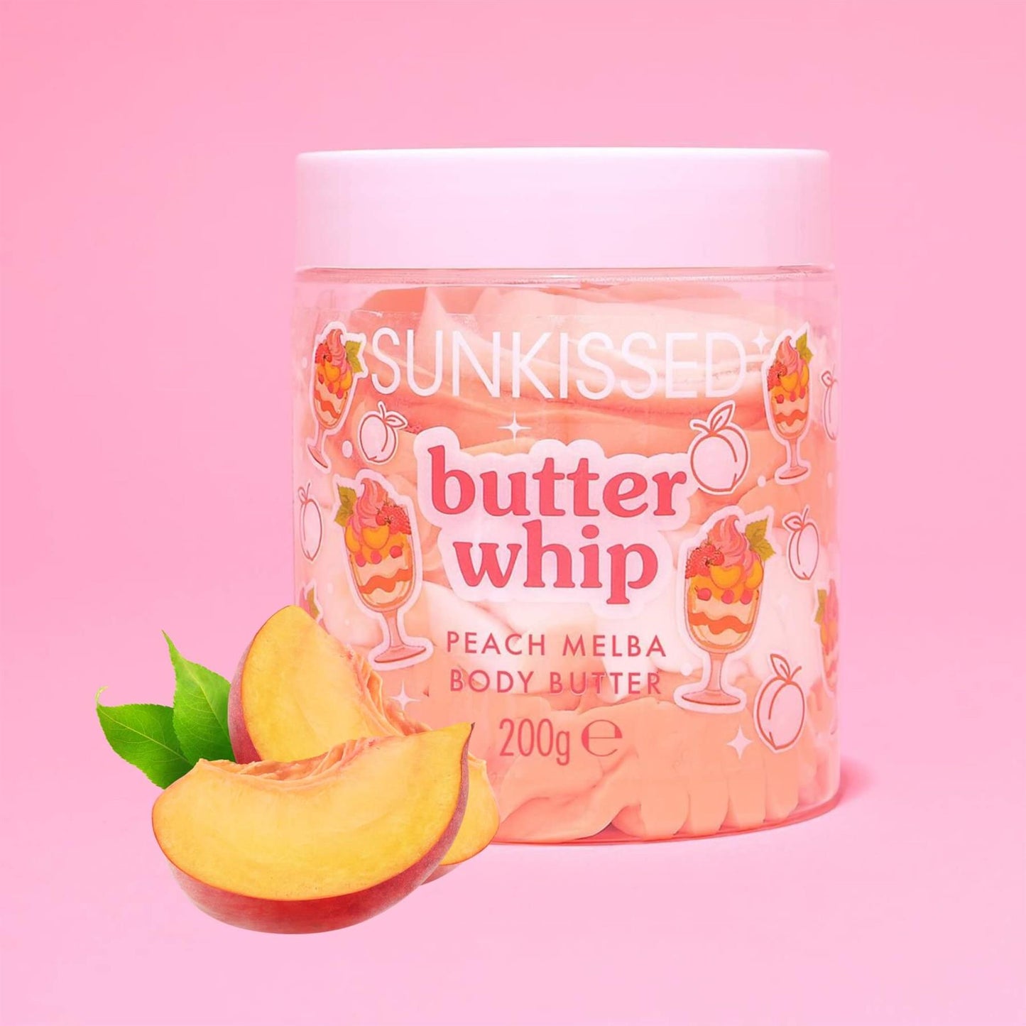 Sunkissed Butter Whip Peach Melba Body Butter 200g