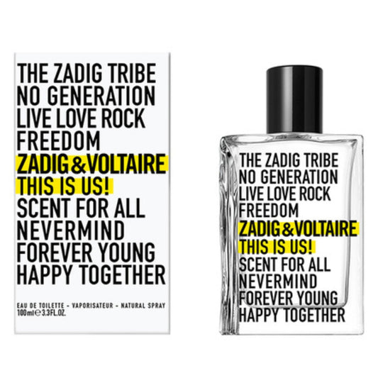 Zadig & Voltaire This Is Us Eau De Toilette - 100ml