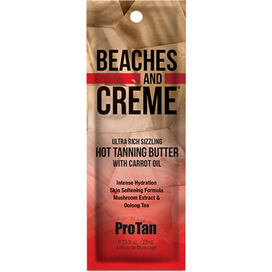 Pro Tan Beaches & Crème Sizzling Hot Tanning Butter