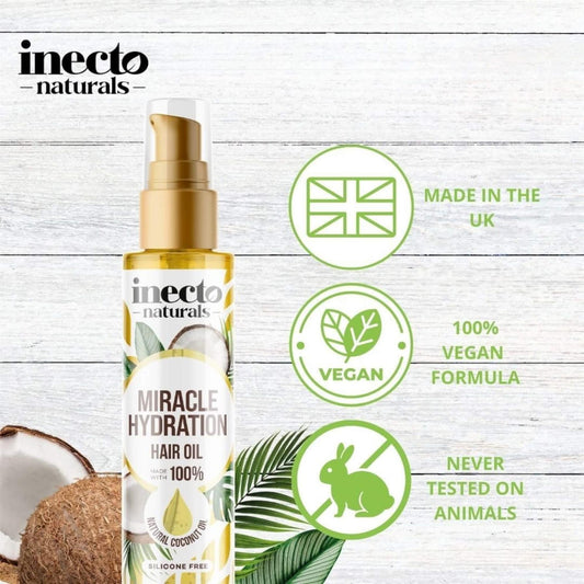 Inecto Miracle Hydration Hair Oil 100ml