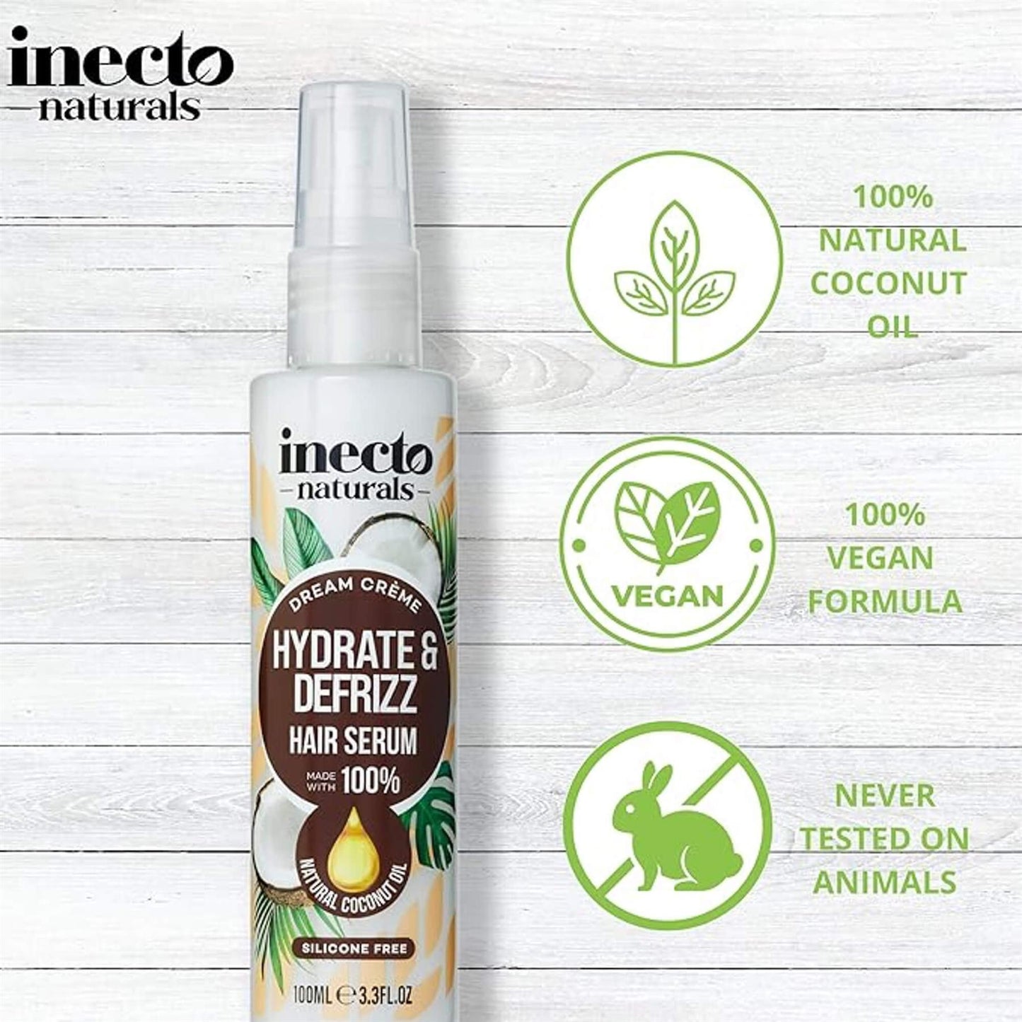 Inecto Naturals Coconut Cream Dream Serum - 100ml