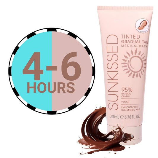 Sunkissed Tinted Gradual Tan - Medium-Dark - 200ml