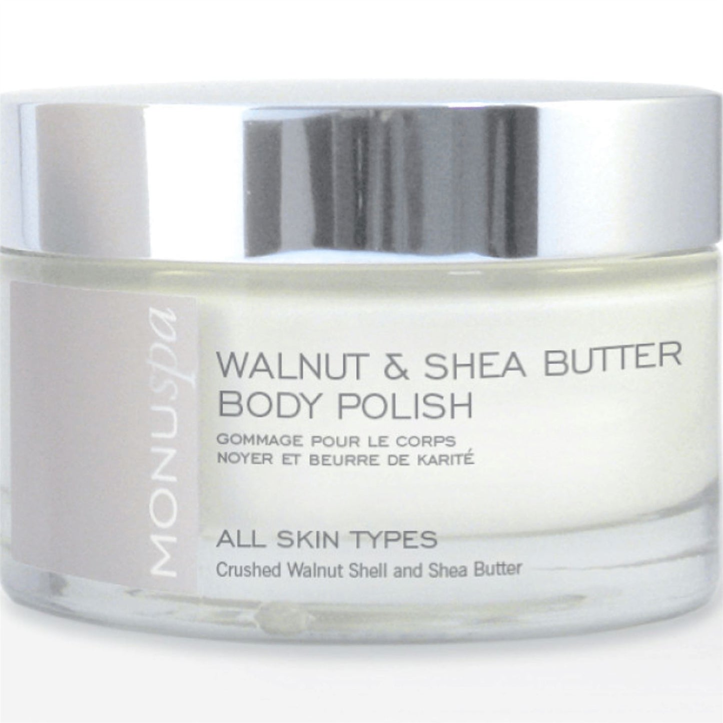 Monuskin Spa Walnut And Shea Body Polish - 180ml