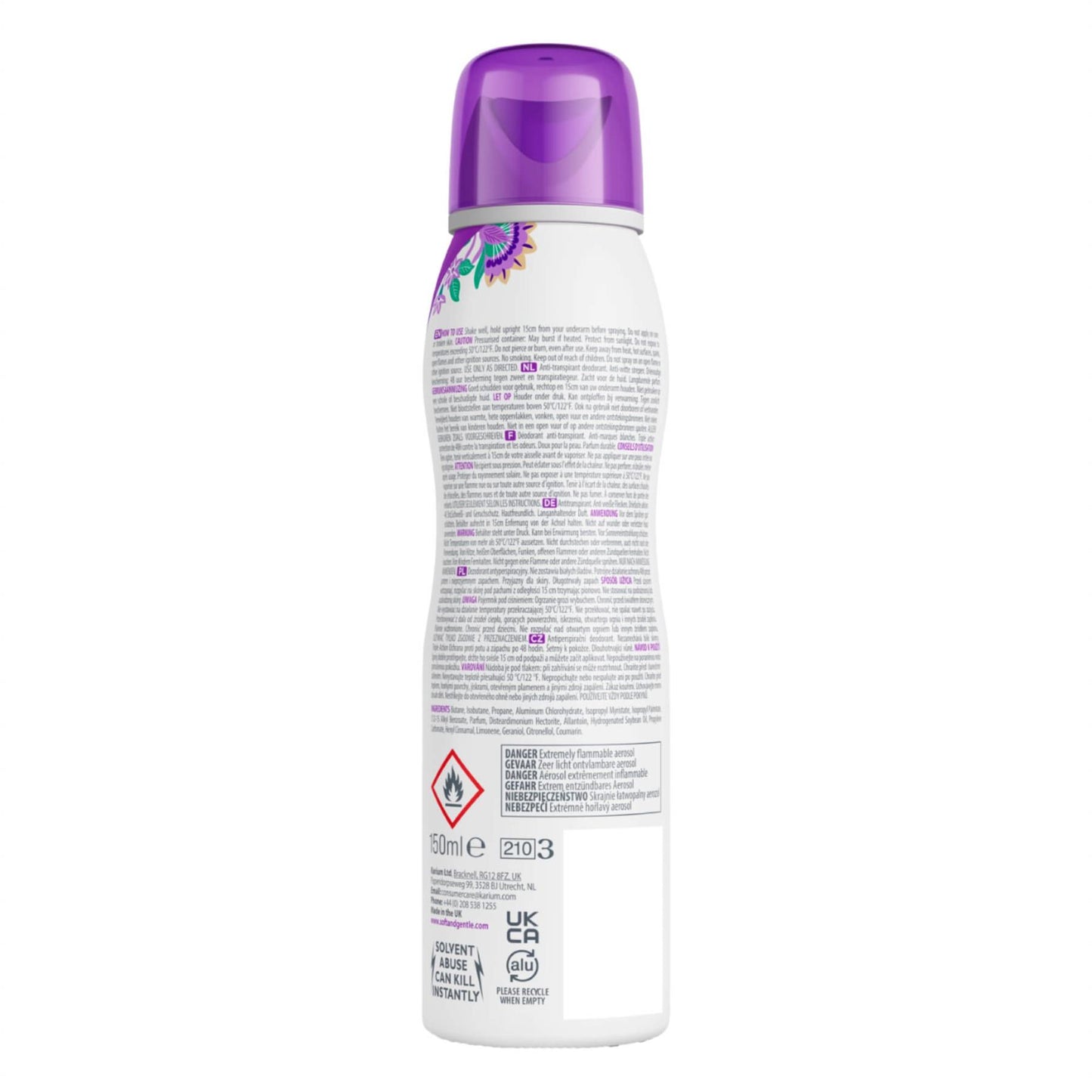 Soft & Gentle Anti-Perspirant Spray
