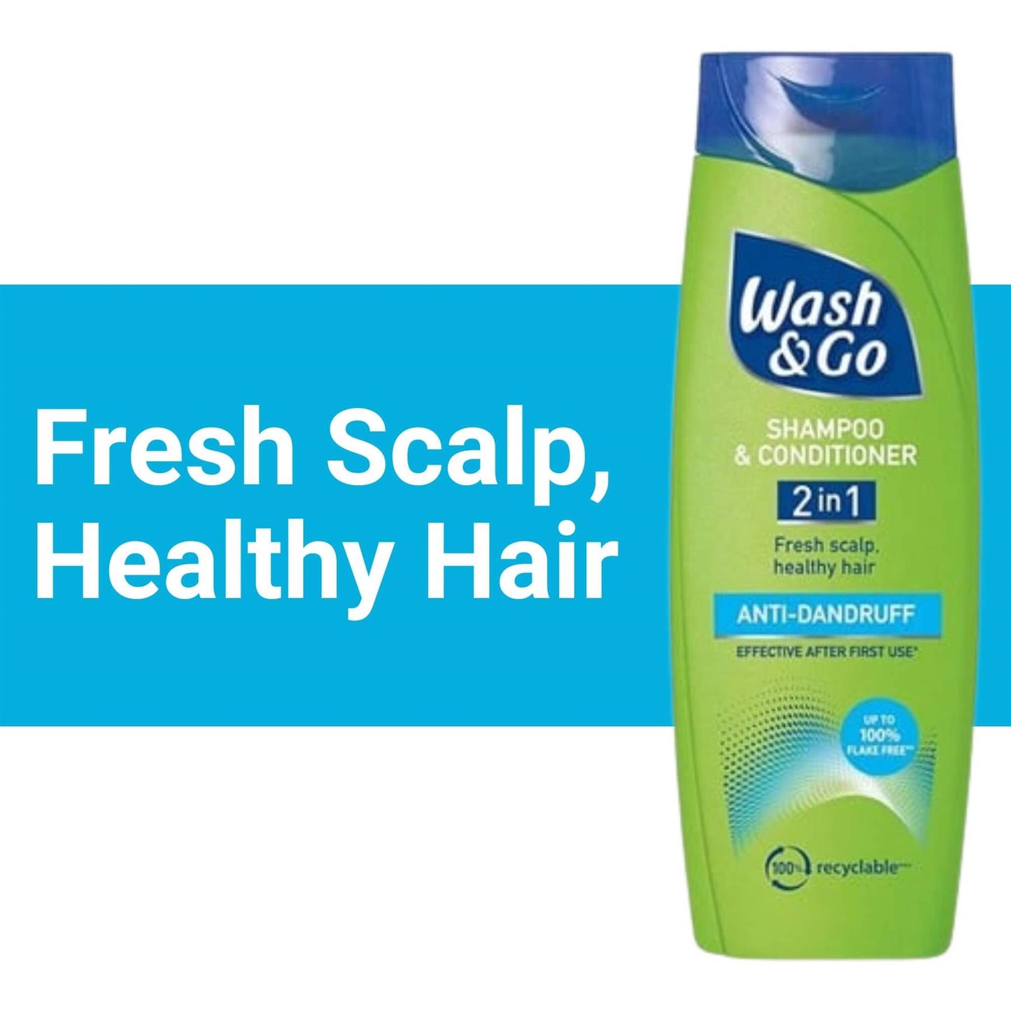Wash & Go 2 in 1 Shampoo - Anti Dandruff