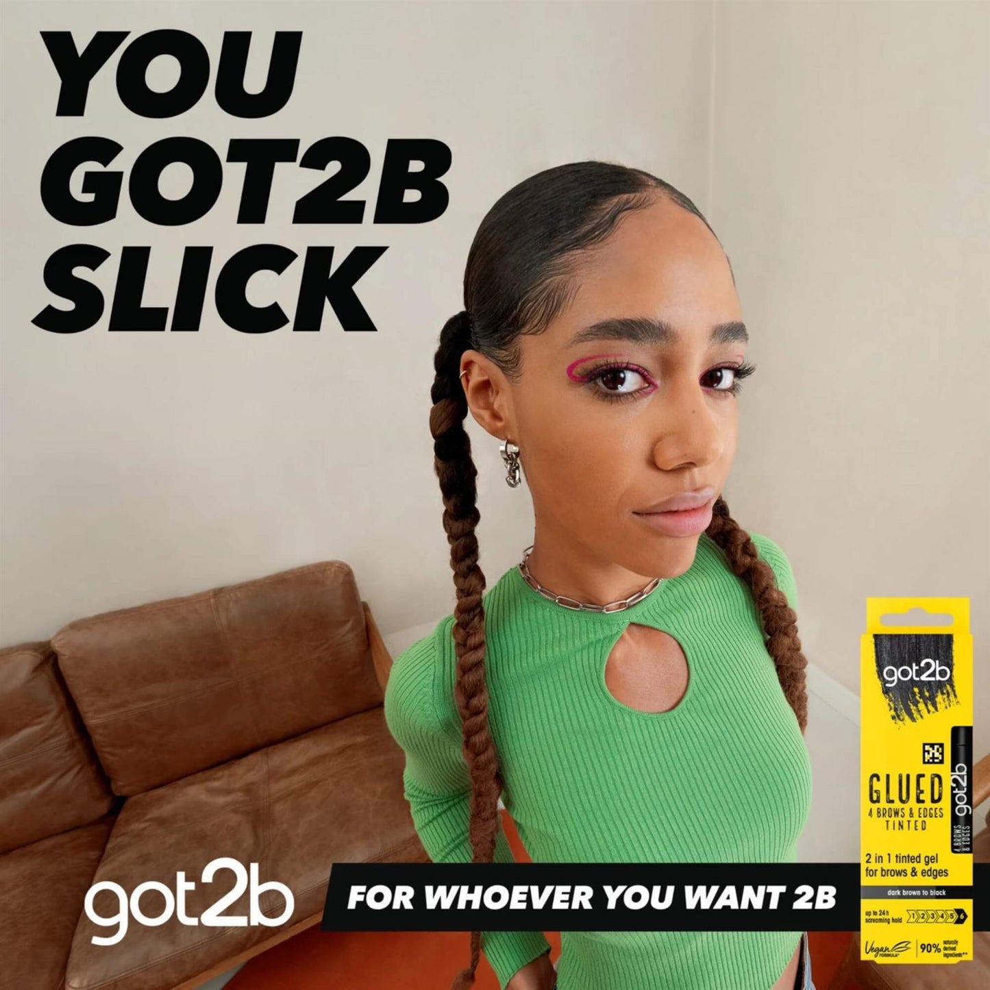 got2b Glued 4 brows & Edges Tinted 16ml