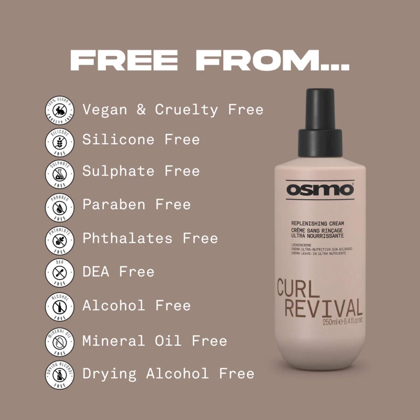 Osmo Curl Revival Replenishing Cream 250ml