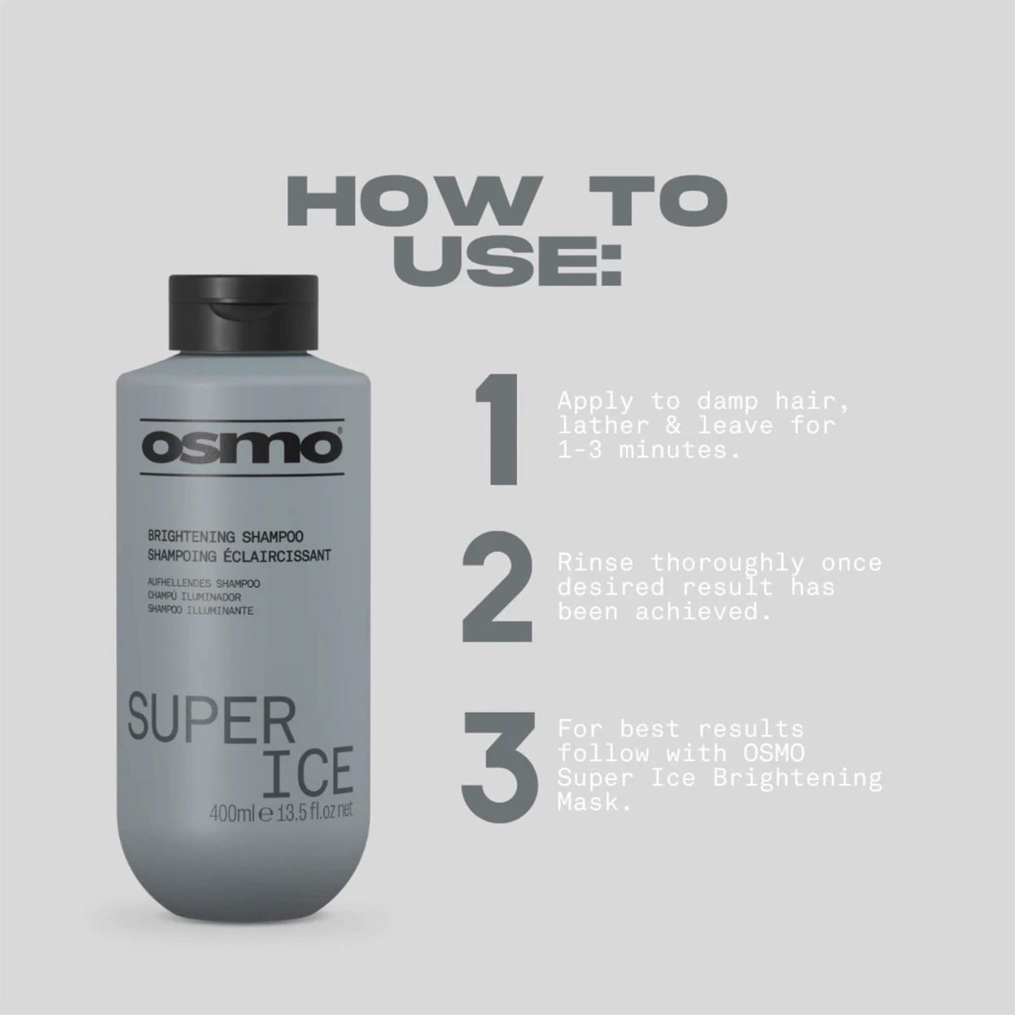 Osmo Super Ice Brightening Shampoo NEW