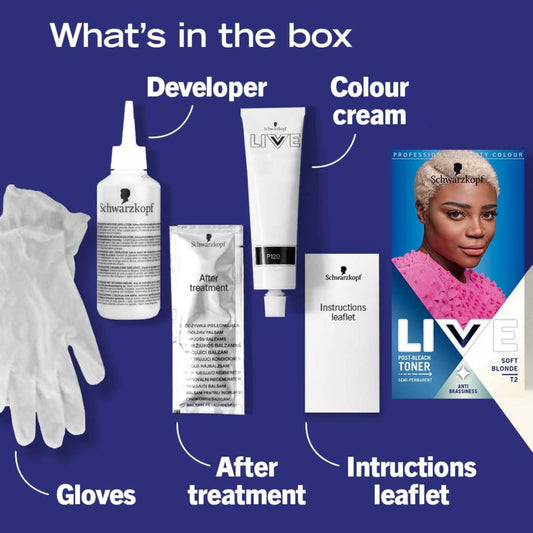 Schwarzkopf LIVE Hair Toner - Soft Blonde T2