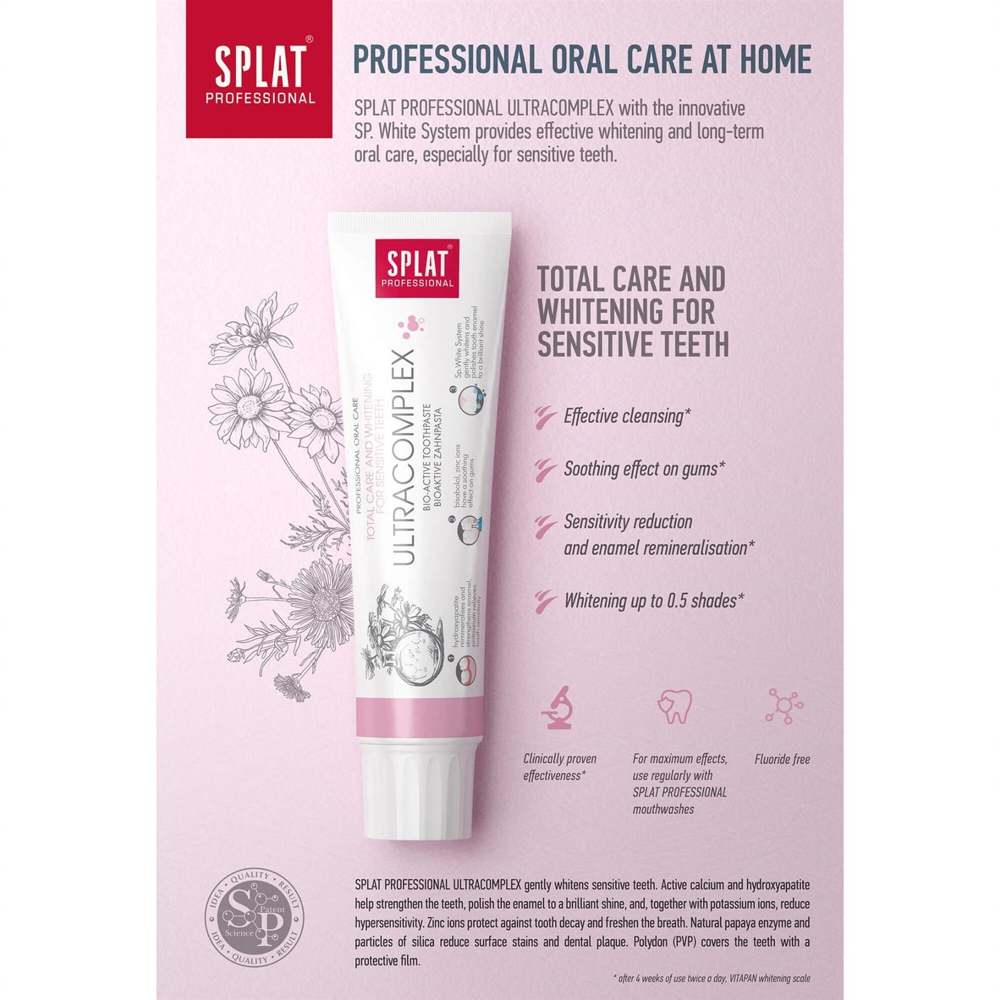 Splat Professional Ultracomplex Toothpaste 100ml