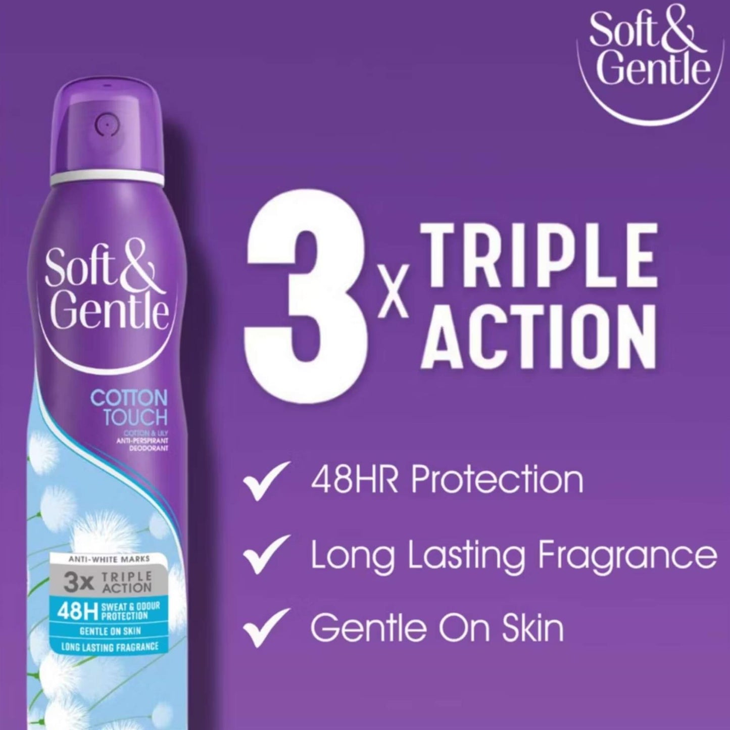 Soft & Gentle Anti-Perspirant Spray