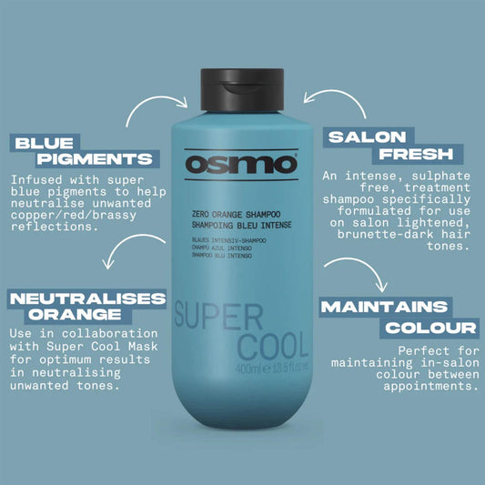 Osmo Super Cool Zero Orange Shampoo 400ml