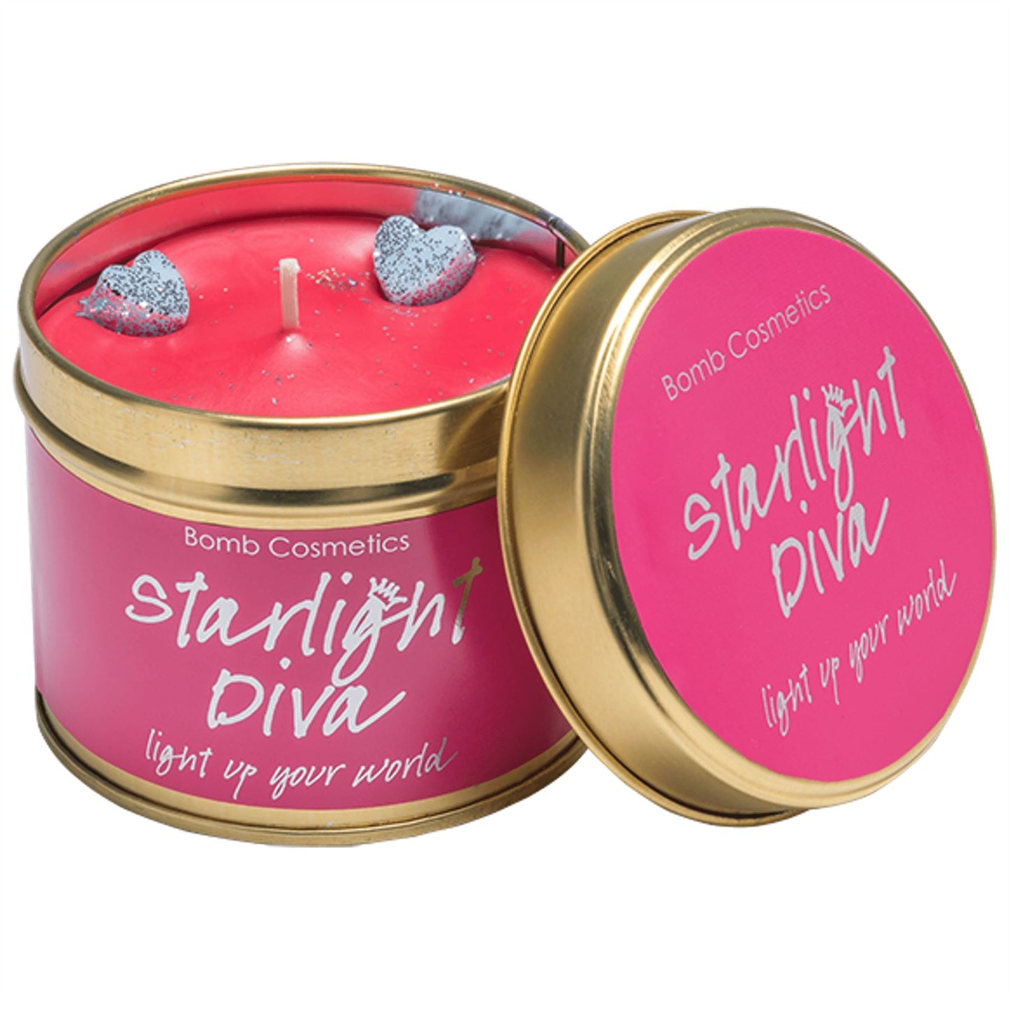 Bomb Cosmetics Tin Candle - Starlight Diva
