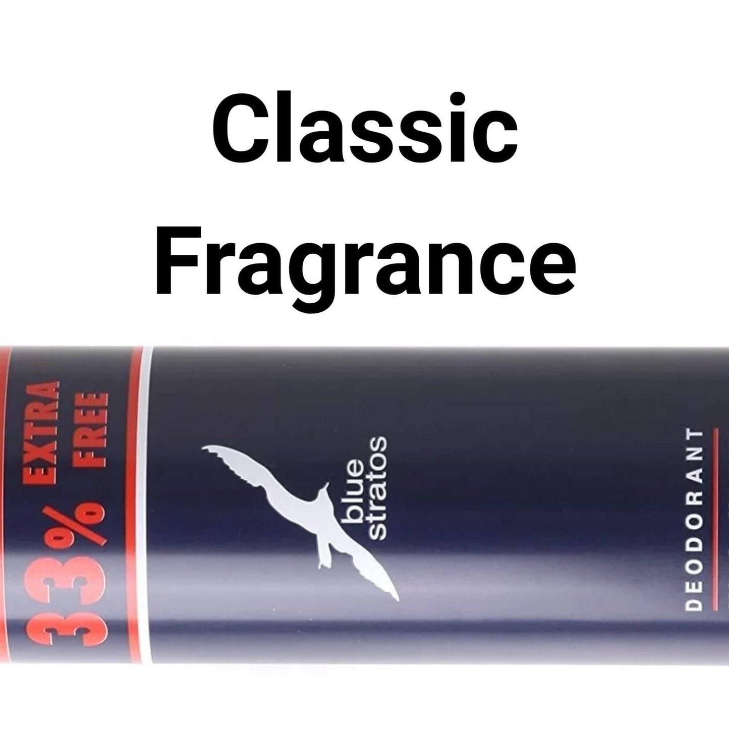 Blue Stratos Deodorant Spray 200ml