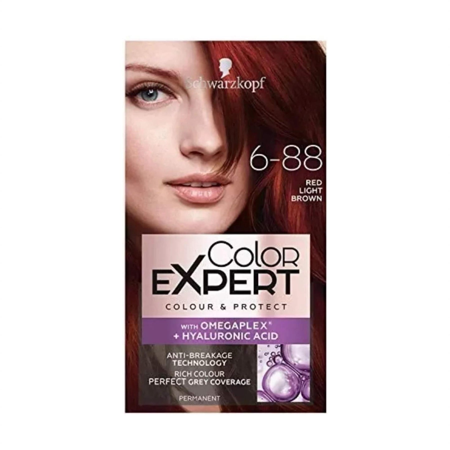 Schwarzkopf Color Expert Permanent Hair Colour - Intense Red 6-88