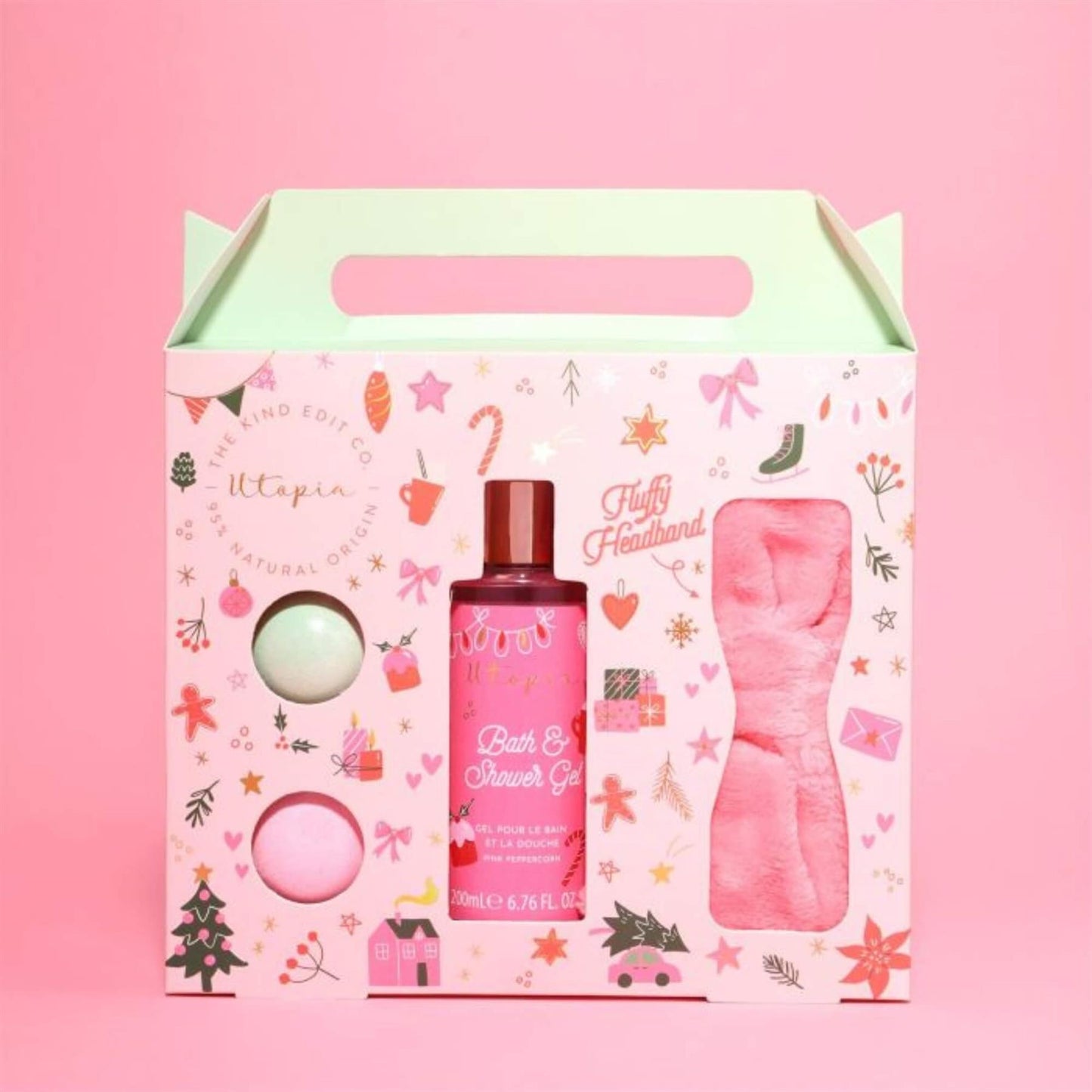 The Kind Edit Co. Utopia Headband & Body Care Gift Set