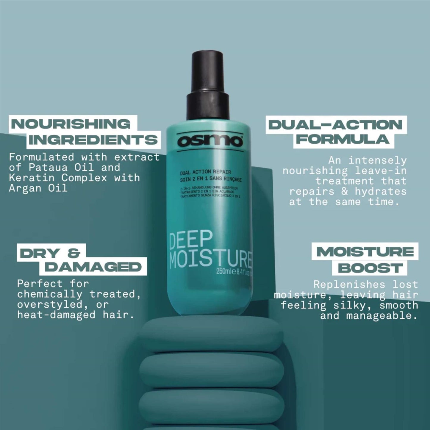 Osmo Deep Moisture Dual Action Repair 250ml