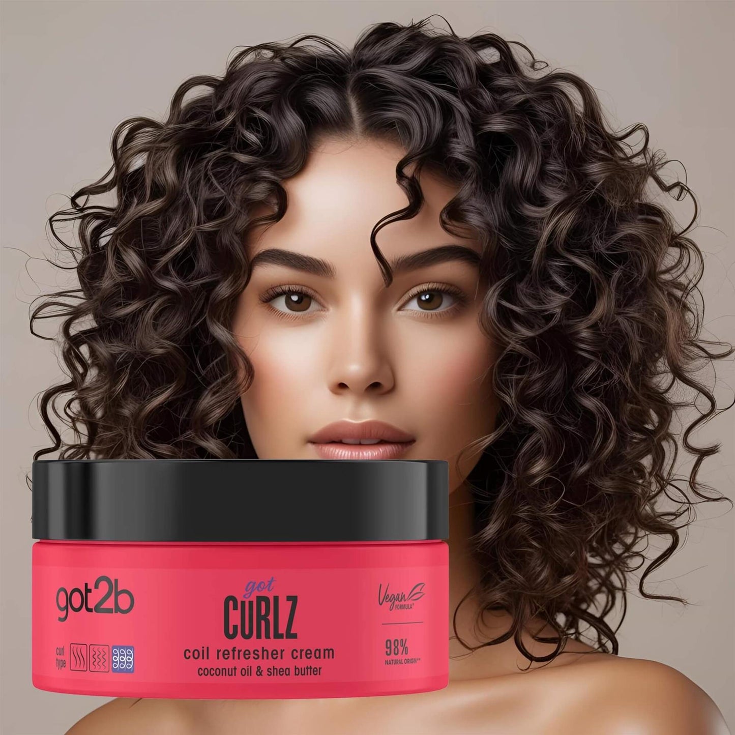 got2b Curl & Coil Refresher Cream gotcurlz 200ml
