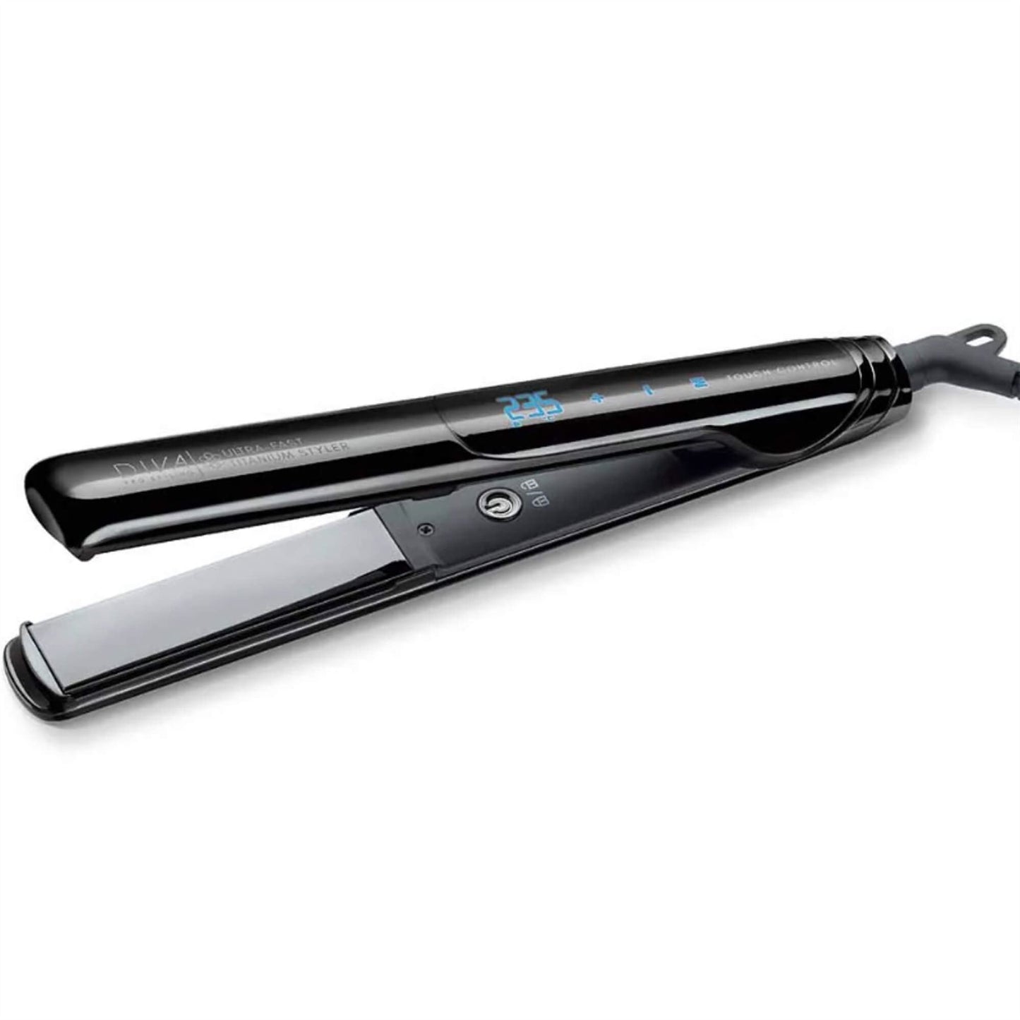 Diva Professional Ultra Fast Titanium Hair Straightener - Black