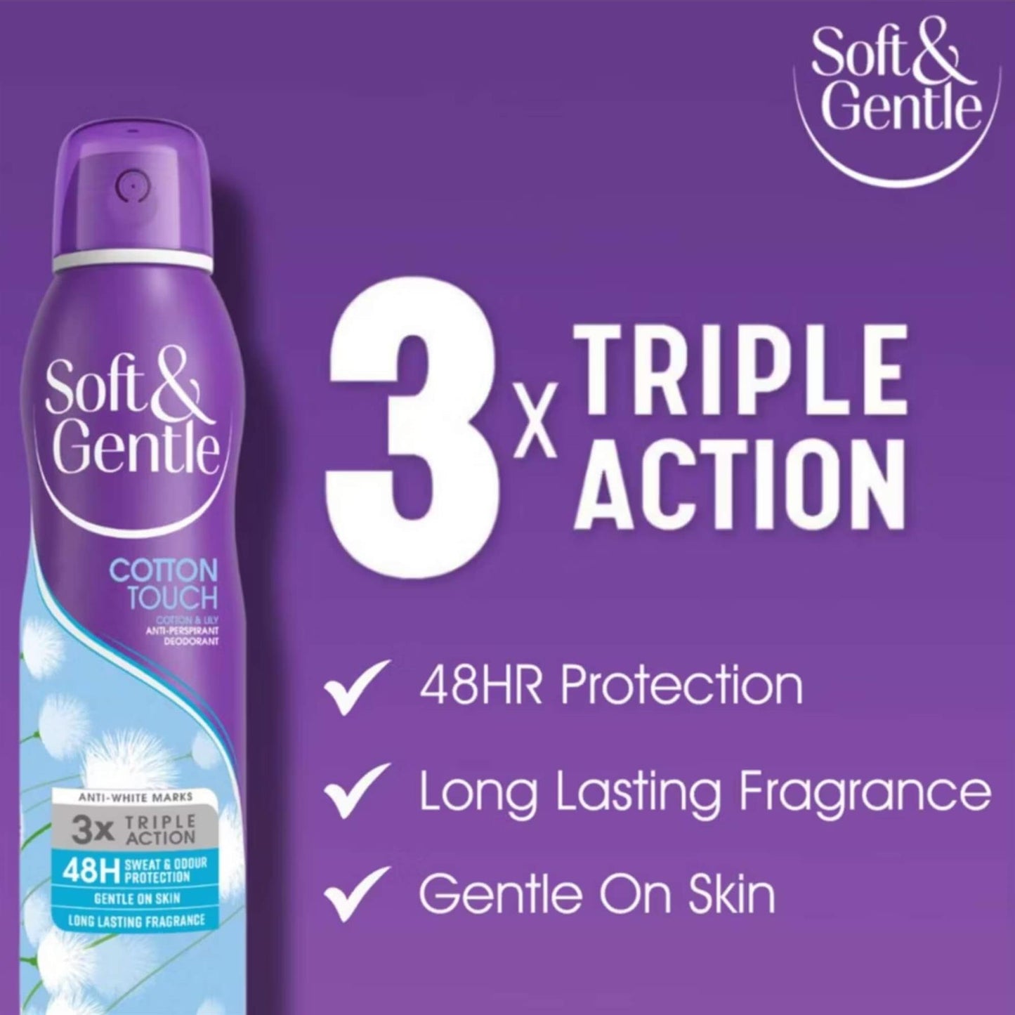 Soft & Gentle Anti-Perspirant Spray