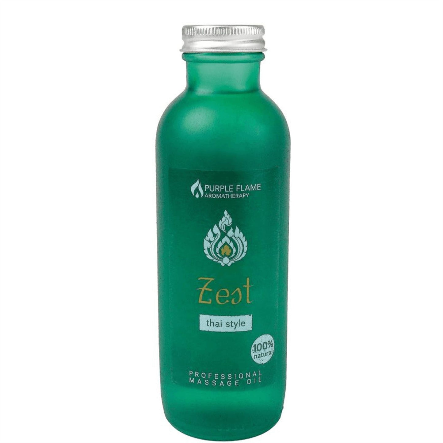 Purple Flame Thai Style Massage Oil - Zest - 250ml