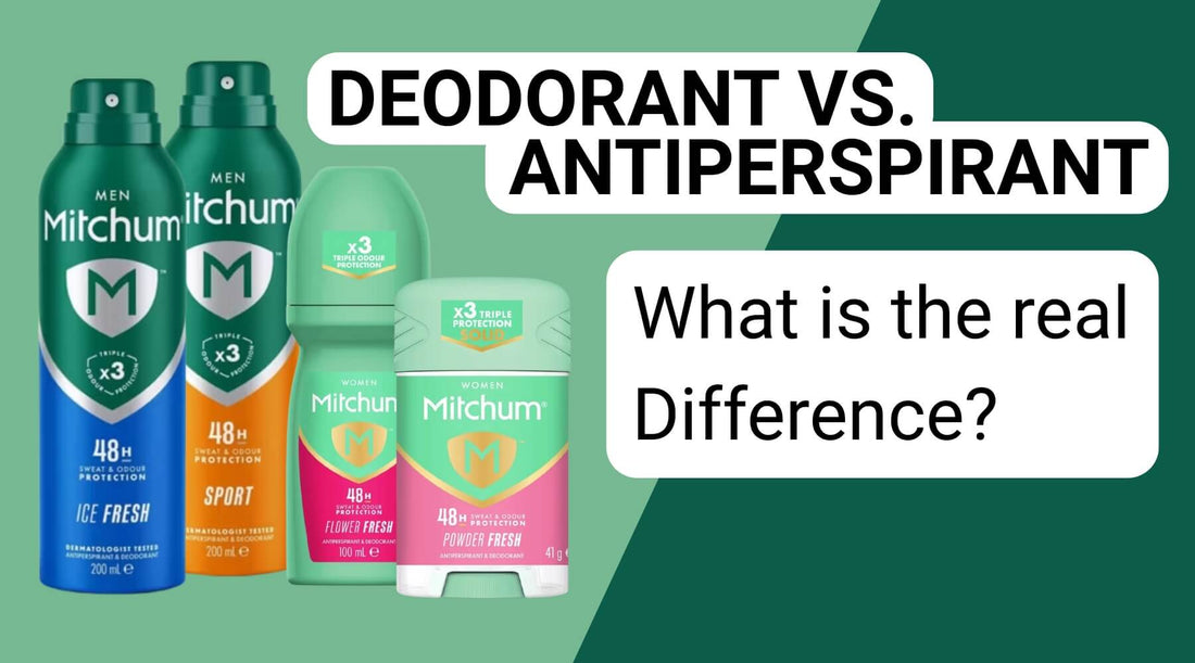 Deodorant vs. Antiperspirant: What is the Real Difference?